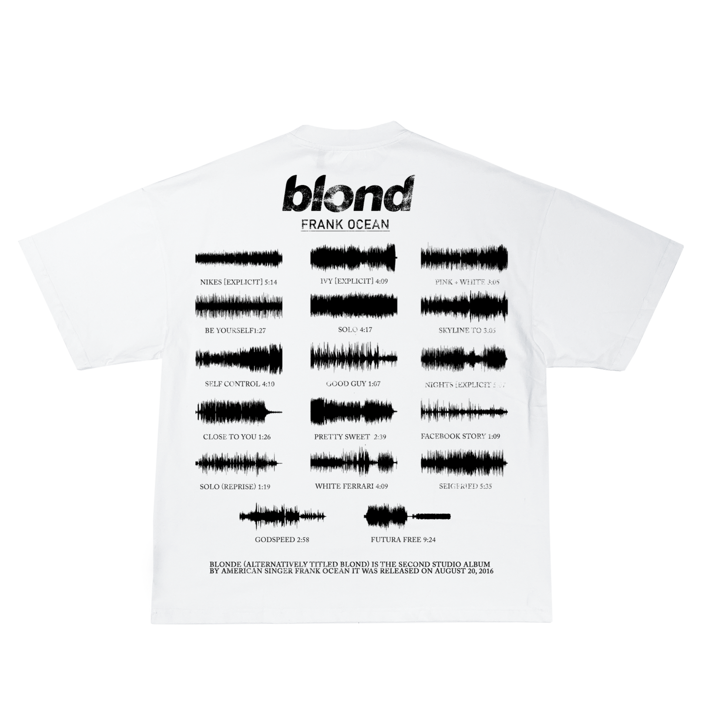Frank-Ocean--Blonde,-Frank-Ocean-Shirt,-Frank-Ocean-Tee,-Blonde Essential  T-Shirt for Sale by NatalieCoxx
