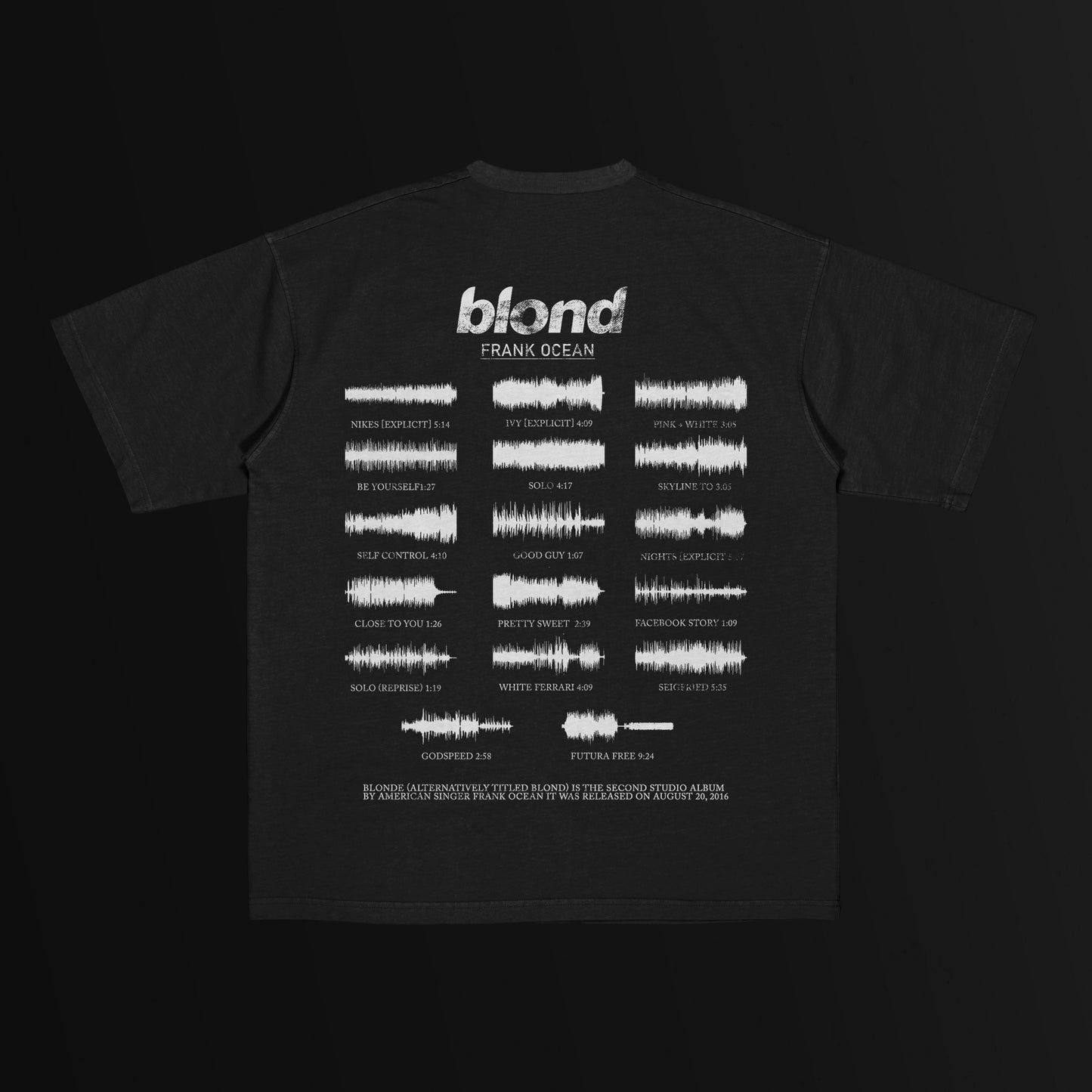 blond simplistic shirt blk