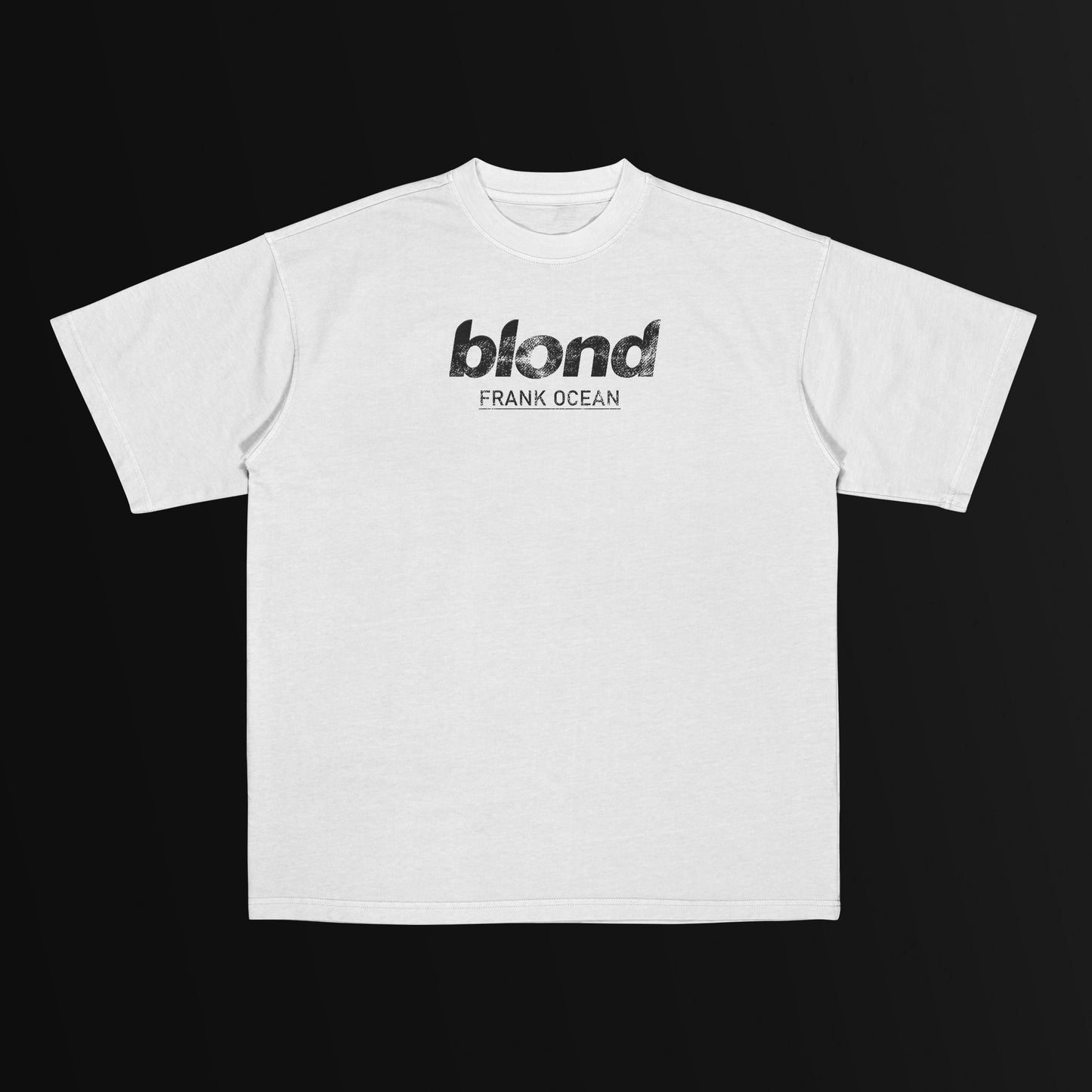 blond simplistic shirt wht